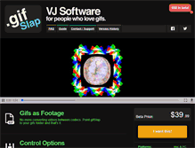 Tablet Screenshot of gifslap.com